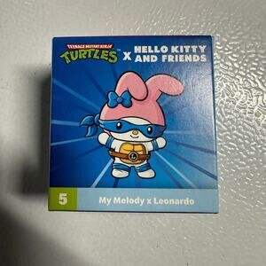 McDonald's Teenage Mutant Ninja Turtles TMNT x Hello Kitty #5 My Melody Leonardo
